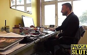 Hot babe misha mayfair gets a rough sex session with pascal