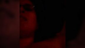 Chunky shy brunette girlfriend fucking missionary style