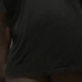 BBW Femboy Plays with Her Cock Before Bed