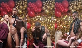 Amateur BBC Big Dick Blonde CFNM