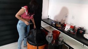 bibi tsunami mostrando tudo e mais um pouco nos bastidores do tigr&atilde;o!!