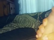 Sexy big dick lightskin teen tease