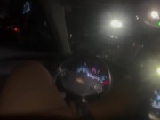 Fleshbating in front of truckers