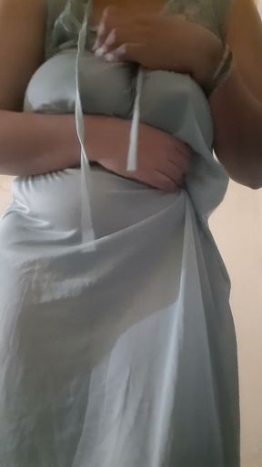 Indian Curvy Wife Doing Video Call for her Husband part 2   Clip 2