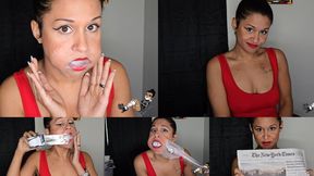 Calisa Bliss Customs: Newspaper Gag Challenge
