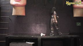 ”Latin Twerker Molly Gets Her Cunt Ravaged By A Huge Dick”