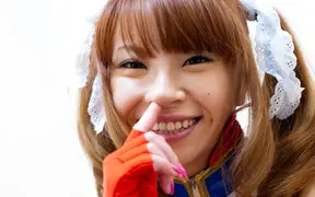 Redhead Reiko: Large collection of nail polish and nose fetish fuck