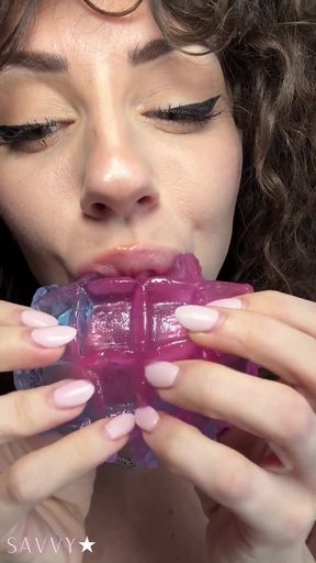 Waffles Asmr Mouth Sounds Tingles Spit Sounds Fetish
