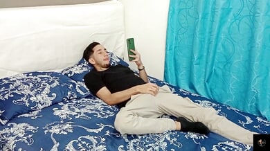 Tattooed Asian couple explores passion in doggy style and cowgirl on bed and sofa