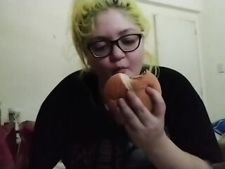 Feeding myself
