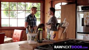 RawNextDoor.com - Markie More pounds the brains out of hot and horny jock Alex Tanner