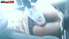*members only* skinny black twink pumps out his anus on road - dj buttpussy