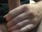 SELFSUCK THICK LONG COCK WHILE RUBBING MY BIG BALLS  AND SWALLOW MY LOAD FLEXIBLE