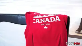 Busty MILF with big boobs gets nailed in the ass in a threesome