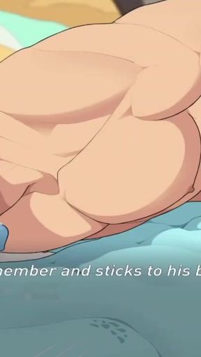 Unforgettable moment from &quot;Straight males, Don&#039;t let your cum out inside me.&quot;