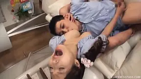 Asian Girl Drinks Wine Gets Her Big Tits Sucked On Passionately