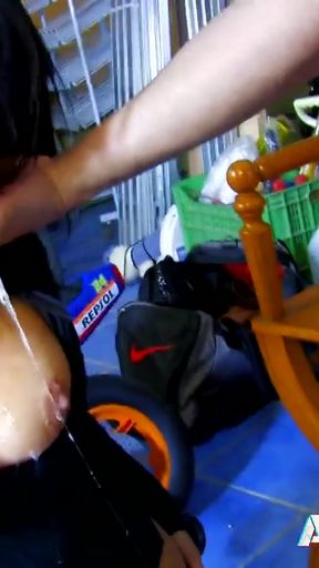 Memorable moment from &quot;Brunette small tits slut Yesenia Rock fucked in her red outfit&quot;