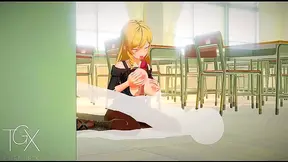 Erotic Anime Girl Gets Pregnant With Big Dick - Abdomen Expansion Orgasm