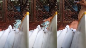 aninha mama na escola em casa levo no cusinho ( sex toy )