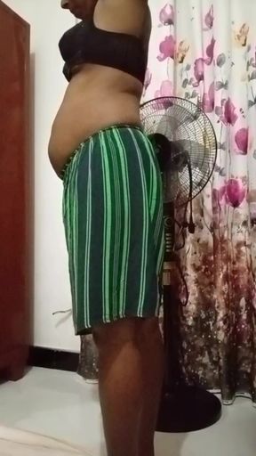 Sri lankan girl clothes undressing