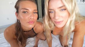 Me and my friend Jewel Diamant use your cock for our pleasure!