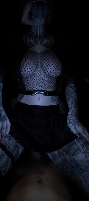 Tattoo Girl Lap Dance (Secret Agent ver.)