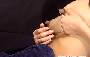 Asian Lactating Big Tits - Swollen, Nipple Milk Stream