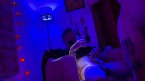 The Latina Brunette Performed a Striptease and Gave a Delicious Blowjob to Seduce the Old Cuckold
