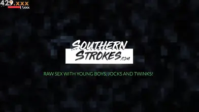Southern-Stroke's Ass Fucked Twink Pounded Hard By Muscular Stud