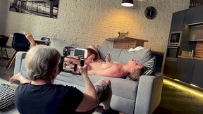 bts cute redhead cherry candle and curvy milf lady lyne lesbian massage