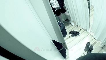 How to Seduce a Young Salesman - Behind the Fitting Room Curtain