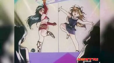 Sexy Busty Hentai Babe Gets Creampied By Strangers Just For Fun
