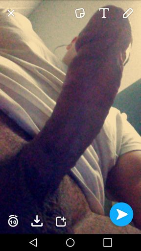 Stroking my big white cock till I cum all over!! 💦