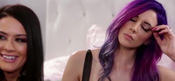 All-Girl Trio Gets Sensual and Wet