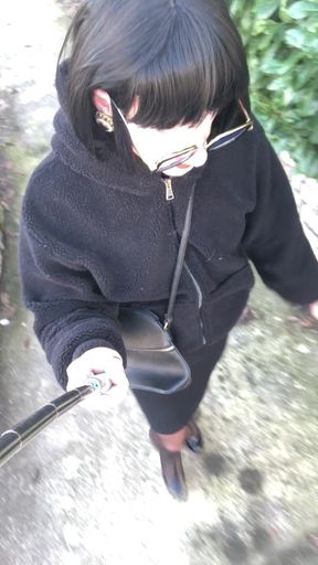 Andreina a Sissy Exposed in the Park