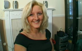 She Gives a Blowjob Fully Clothed and Lets Him Cum Into Her Face