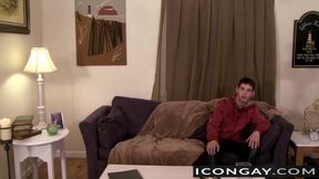 Muscled Adam loves fucking twink Sam with hard dick