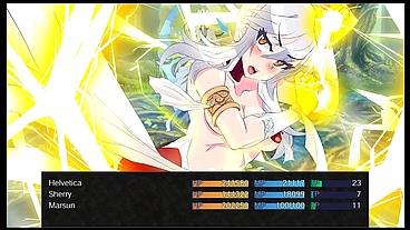 Gehenna [ FUTANARI HENTAI Game ] Ep.5 heroine teleported while masturbating on the desk corner !
