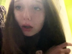Pale amateur teen brunette Lynn Love