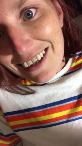 Trying to squeeze a quick orgasm in before being joined in the bedroom but heard UMF finish up in the bathroom so&hellip;   Clip 1