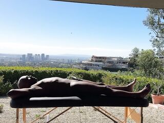 Nuru Massage .... Favourable Man gets Peculiar Treatment Large Titty Oriental Masseuse