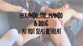 @Xando_the_Mando & Doug at Hot Seat Retreat