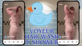 Shower and Hair Wash