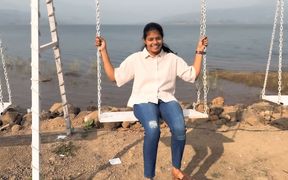 Komal Went on Vacation with Her Husband and Went to the Neighbor's Room and Got Pussy