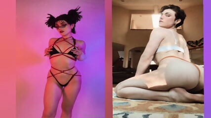 Cosplay Girl Tease Pmv
