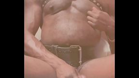Intense Verbal Leather Muscle Titplay &amp_ Edging Bate