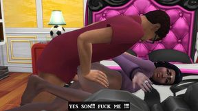 indian horny stepmother calls her stepson to a hotel room to have sex with him - full video and subtitles