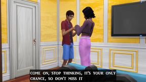 indian horny stepmother calls her stepson to a hotel room to have sex with him - full video and subtitles