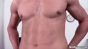 Big Man Takes A Dick In His Ass!