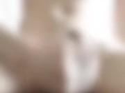 寸止めしてたら漏れちゃったやつ